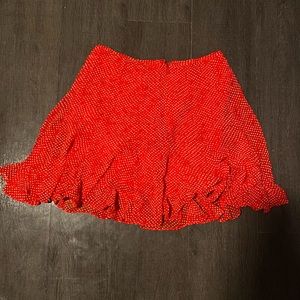 Dress Forum Red Skort